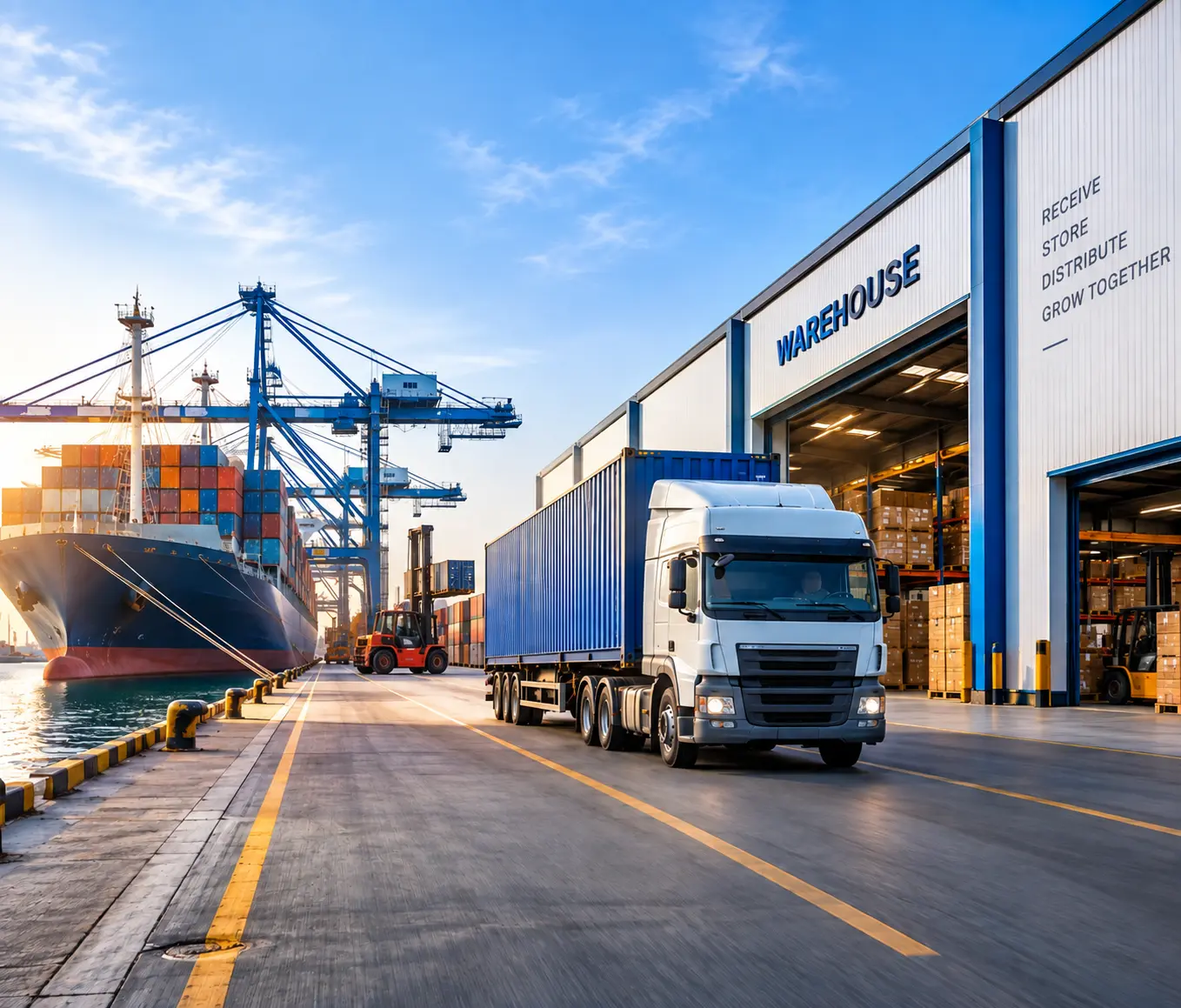 Port to Warehouse Transportation